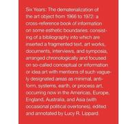 Lucy R. Lippard Six Years (Tascabile)