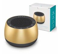 LUCYLANKER Campana Tibetana Elettronica, Macchina Suoni Meditazione con Timer per Accessori Meditazione Yoga, Dispositivo di Terapia del Suono con 9 Modalità Sonore per Casa e Studio (Oro)