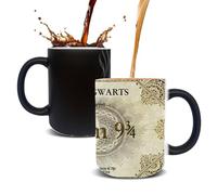 LUCYLANKER Tazza da caffè magica, Tazza in ceramica da viaggio di sola andata Magic Academy, Tazza reattiva termica, Regalo personalizzato per uomini Donne Famiglia Amici Compleanno 350 ml (Colore 8)