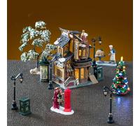 Lucy's Chocolate Shop Set Lemax - Set Casa Illuminata Natalizia