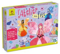 Ludattica | L'Atelier delle Fate | Kit Creativo per Bambini e Bambine 5+ | Crea e Decora 8 Splendide Fate con Tecnica di Stampa su Carta Velina | Gioco creativo | Made in Italy