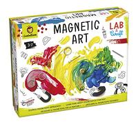 Ludattica | Magnetic Art | Gioco Educativo Steam per Bambini 3+ | Kit esperimenti con magneti | Gioco scientifico e Creativo | Made in Italy