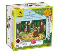 Ludattica - Secret puzzle Il Gruffalò | Puzzle 24 pezzi con lente spia | bambini 3+ | Due giochi in uno | Dimensione 50 x 35cm | Made in Italy