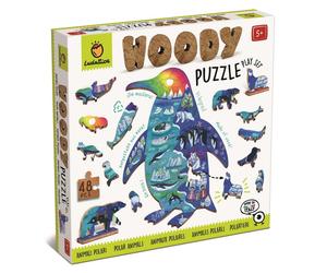 Ludattica: Woody Puzzle - Animali Polari - AA.VV.