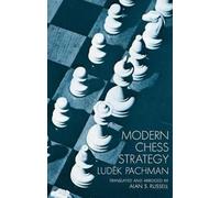 Ludek Pachman Modern Chess Strategy (Tascabile) Dover Chess