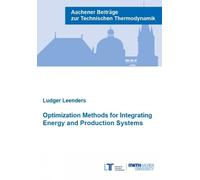 Ludger Leenders Optimization Methods for Integrating Energy and Prod (Tascabile)