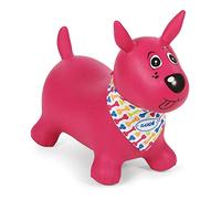 Ludi 2777 - Rose Mon Chien Sauteur Cagnolino Gonfiabile, Rosa