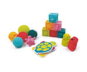 LUDI 30054 Spring Learning Box, Black, S Animals & Shapes