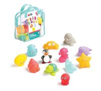 Plastic bath toys by Ludi from 10 months - set of 12 Watering toys