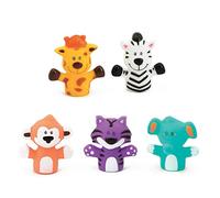 LUDI 30074 BURATTINI da Dito Animali Savannah, Medium