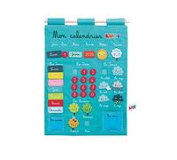 LUDI Panneau Calendrier Basic Bleu