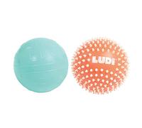 Ludi - Set di 2 palline morbide sensoriali per il risveglio del bambino - da 6 mesi