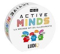 Ludic - Active Minds La Grande Sfida - Il Grande Gioco Allena-Mente | Giochi Di Società Per Tutta La Famiglia, Bambini e Adulti, Sfide Mentali, Giochi Di Logica, Idee Regalo Divertenti