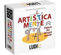 Ludic - ArtisticaMente - Il Gioco dei Disegni Geniali - da 3 a 6 Giocatori, Anni 8+, un Gioco di Società per Tutta la Famiglia - Made In Italy | IT60971