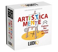 Ludic - ArtisticaMente - Il Gioco dei Disegni Geniali - da 3 a 6 Giocatori, Anni 8+, un Gioco di Società per Tutta la Famiglia - Made In Italy | IT60971