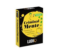 Ludic - Criminalmente | Caso di polizia per risolvere con 3 casi | Risolve il crimine con questo gioco da tavolo 10 anni o più | Gioco di carte con 50 carte con 3 storie di ricerca