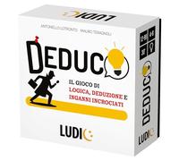 Ludic - Deduco - Il Gioco di Logica, Dialettica e Inganni Incrociati - da 4 a 8 Giocatori, Anni 12+, Un Gioco di Società per Tutta la Famiglia - Made In Italy | IT61039