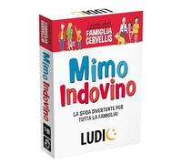 LUDIC - Famiglia Cervellis Mimo Indovino - La Sfida Divertente Per Tutta La Famiglia! | Giochi Di Società Per Bambini e Adulti, Gioco Da Tavolo Mimo, Giochi Divertenti, Regalo Famiglia, Regalo Bambini