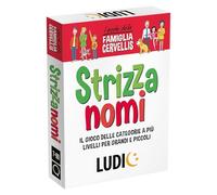 Ludic - Famiglia Cervellis Strizzanomi - Il Gioco Delle Categorie a Più Livelli Per Grandi e Piccoli | Un Gioco di Società per Tutta la Famiglia, per Ragazzi e Adulti, Giochi di Carte, Idea Regalo