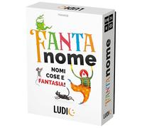 Ludic - FantaNome -Nomi, cose, e fantasia!! - da 2 a 6 Giocatori, Anni 10+, Un Gioco Società per Tutta la Famiglia - Made In Italy | IT61411