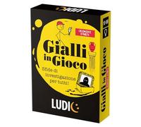 Ludic Gialli in Gioco Crimini d'Arte Sfide di investigazione per tutti IT58783 Gioco Di Società Formato Viaggio per 2+ Giocatori