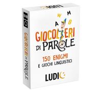 Headu Gioco di società Giocolieri di Parole 150 sfide IT51135 formato viaggio per 1+ giocatori