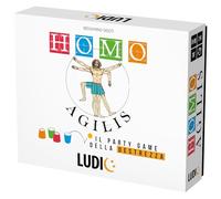 LUDIC - Homo Agilis NEW - Il party game della destrezza | Nuova Edizione, Gioco di Società per Tutta la Famiglia, Ragazzi e Adulti, Gioco da Tavolo, Idea Regalo Natale Compleanno, Made in Italy