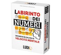 LUDIC - Labirinto Dei Numeri - VECCHIA VERSIONE | Un Gioco Di Calcoli e Velocità Mentale, Giochi di Società per Tutta la Famiglia, Gioco Da Tavolo per Ragazzi e Adulti, Idea Regalo Bambino 8 10 Anni