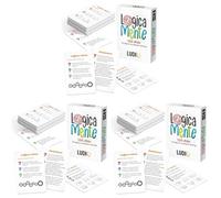Ludic - Logicamente - 150 Sfide di Logica e Problem Solving | Giochi di Carte, Perfetto Gioco Da Tavolo Per Tutta La Famiglia, Giochi Di Società Per Adulti e Ragazzi. Regalo Compleanno, Regalo Natale