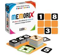 LUDIC - Memorix - Un Gioco Che Allena La Memoria a Breve e Lungo Termine! | Giochi di Società per Tutta la Famiglia, Gioco Da Tavolo per Ragazzi e Adulti, Idea Regalo Bambini, Famiglie e Anziani