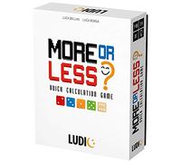 Ludic - More or Less? - Gioco di Società per Tutta la Famiglia, Multicolore