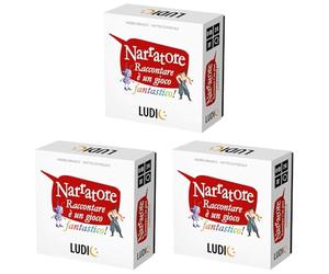 Ludic - Narratore - Raccontare è un Gioco Fantastico! | Gioco da Tavolo per Tutta la Famiglia, Giochi Di Società Per Adulti e Ragazzi per Allenare la Fantasia. Regalo Compleanno, Regalo Natale