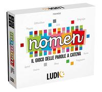 Ludic Nomen Il Gioco Della Parole A Catena It27750 Gioco Di Società Per La Famiglia Per 2-4 Giocatori Made In Italy