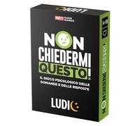 Ludic Non Chiedermi Questo! Il Gioco psicologico delle Domande e delle risposte IT58868 Gioco di società Formato Viaggio per 3-8 Giocatori