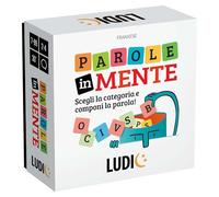 LUDIC - Parole in Mente - Scegli la Categoria e Componi la Parola - NUOVA VERSIONE| Sfida di Lessico e Strategia, Gioco da Tavolo per Ragazzi, Adulti, Famiglie, Amici, Idea Regalo Intelligente Anni 7+