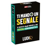 LUDIC - Party Cards Ti Mando un Segnale - Il Gioco degli Indizi e dei Titoli Enigmatici | Gioco di Carte di Pensiero Laterale con Segnali Stradali, Giochi di Società 12-99 Anni, per Ragazzi e Adulti