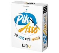Pik-asso. più genio o più artista? party game per tutta la famiglia. 8-99 anni