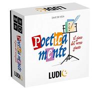 Ludic Poeticamente Il Gioco del Verso Giusto It27477 Gioco di società per La Famiglia per 2-8 Giocatori Made in Italy
