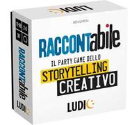 Ludic - RaccontAbile - Il Party Game dello Storytelling Creativo - Gioco di Società 2-6 Giocatori, Anni 12+