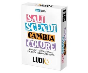 Ludic Sali Scendi Cambia Colore Un gioco di strategia e problem solving per tutti IT58820 Gioco Di Società Formato Viaggio per 1+ Giocatori