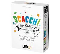 LUDIC - Scacchi Sprint NEW - Gli Scacchi Facili e Veloci Per Tutti | Gioco di Società Rapido ed Adrenalinico, Gioco Da Tavolo per Tutta la Famiglia, Idea Regalo Adulti e Ragazzi, Made in Italy