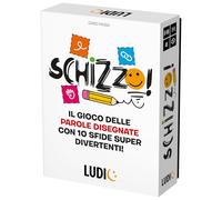 LUDIC - Schizzo! - Il Gioco Delle Parole Disegnate Con 10 Sfide Super Divertenti | Giochi Di Società Per Tutta La Famiglia, Gioco Da Tavolo Intelligente, Idee Regalo Bambini e Adulti, Made In Italy
