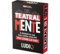 Ludic - Teatralmente - Il Gioco in cui Non Conta Cosa Fai Ma Come Lo Fai! - Gioco di Società 4-16 Giocatori, Anni 12+