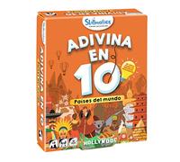 Ludilo - Divina in 10! Paesi del mondo, giochi di carte, giochi da tavolo per bambini maggiori di 8 anni, set di domande bambini e adulti, regali per bambini, 30 min