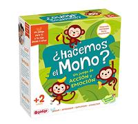 Lúdilo- Luogo - Facciamo Il Mono, 2 Anni, Giocare in Famiglia, abilità motorie, Bambini, Giochi educativi, motricità, 80981