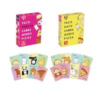 Ludilo - Tacco gatto + stecca indietro | Giochi da tavolo per bambini 8 anni o più | Giochi per bambini combinabili | Gioco di carte | Regalo per bambini 8 anni o più