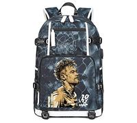 LUDIOPSG N-eymar - Zaino multifunzione da viaggio, per computer portatili, per uomini e donne, Grigio chiaro - 3, Taglia unica