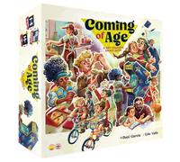 Ludonova Coming of Age, Gioco da tavolo strategico, a partire da 14 anni, da 1 a 4 giocatori, 40-80 minuti per partita, spagnolo/inglese