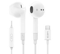 LUDOS FEROX Cuffie USB C, Garanzia 5 Anni, Auricolari USB C In-Ear per iPhone 17 16 15 Pro Max Plus Air iPad Pro Air, Cuffie Type C con Microfono per Samsung Galaxy S24 S23 Ultra S22 S21 FE S20 Z