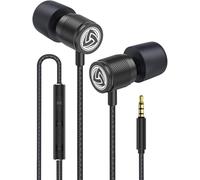 LUDOS ULTRA Auricolari In-Ear Cuffie, Cuffiette con Filo e Microfono, Garanzia 5 Anni, Massimo Comfort, Audio Cristallino, Bilanciamento Alti e Bassi, Nuovo Memory Foam, Cavo Resistente, Bassi